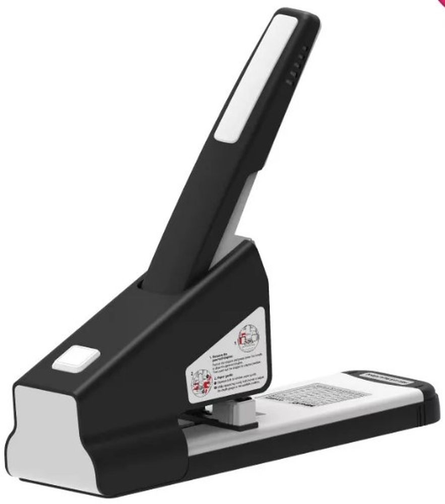 Степлер мощный Kw-Trio 050MX Lever-Tech 23/6 23/17 (140листов) черный 100скоб металл/пластик закрытый коробка