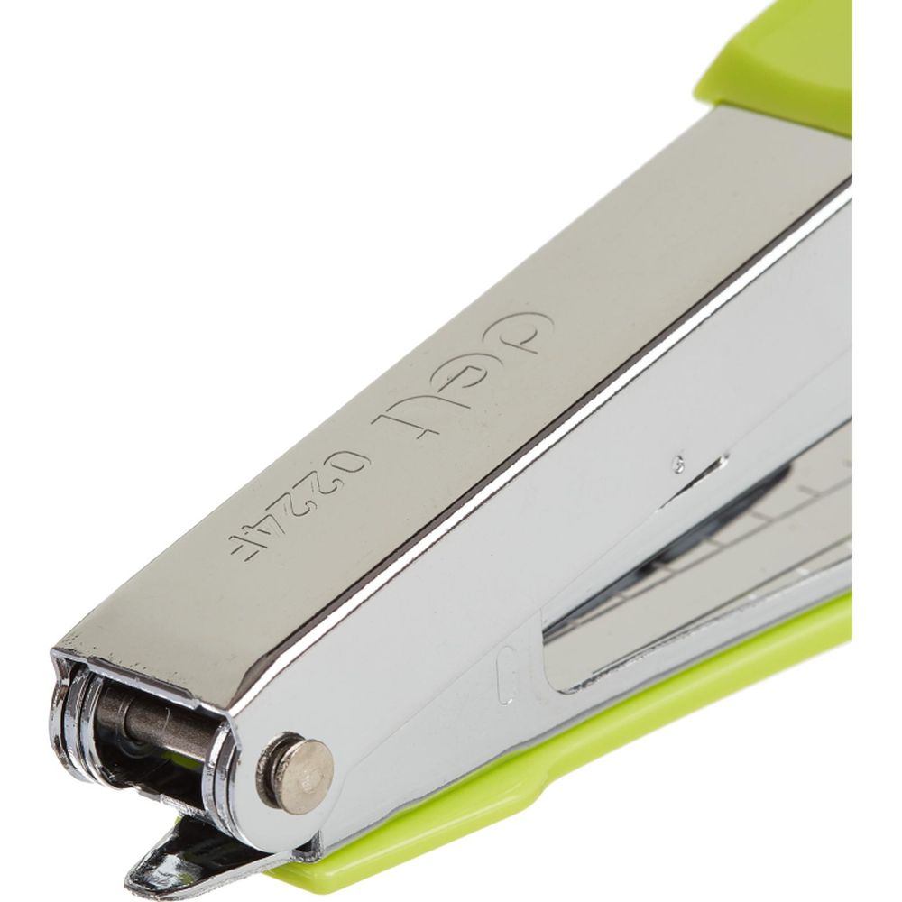 Степлер Deli Essential N10 до 15 листов, антистеплер, полипропил.уп., ассорти