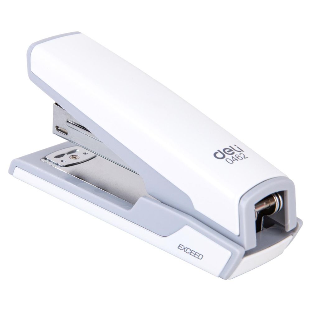 Степлер Deli Exceed E0462(N24/6-26/6)до 25 л,энергосберегающий, пластик,ассорти