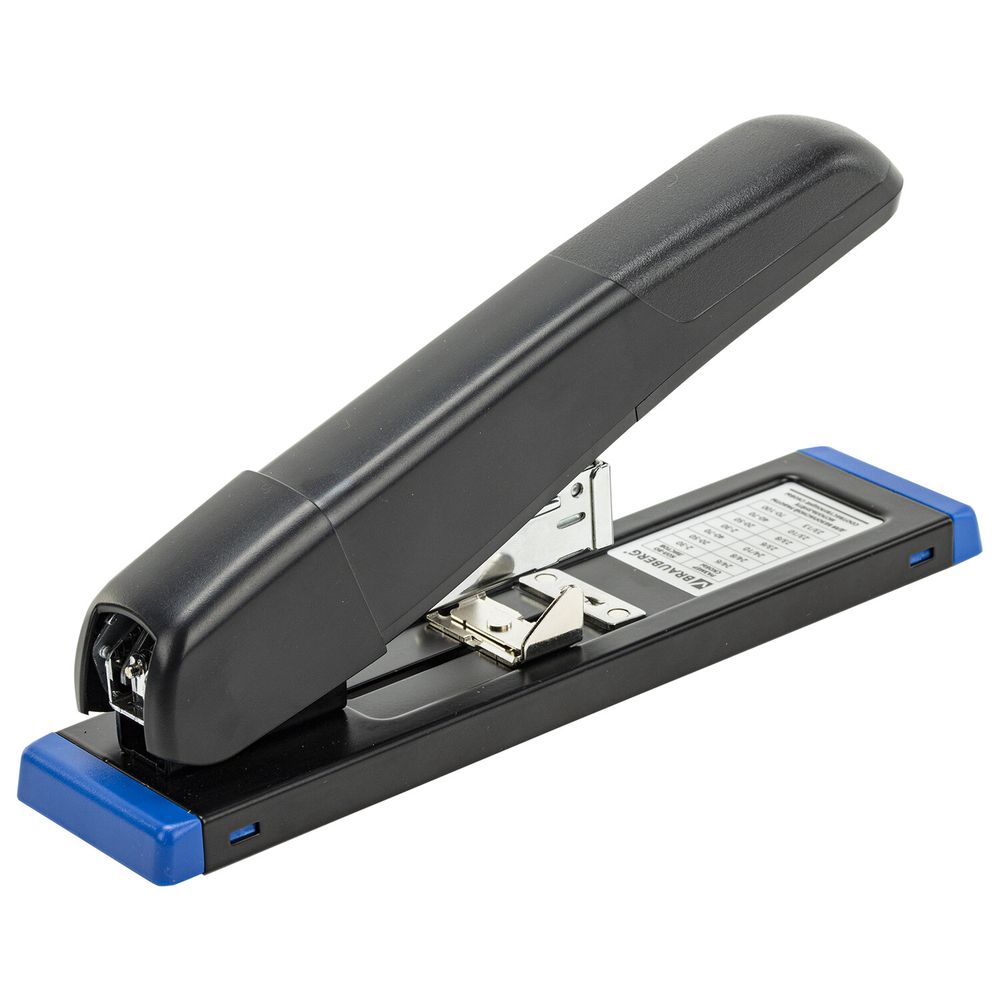 Степлер МОЩНЫЙ до 100 листов BRAUBERG "Heavy Duty Extra", скобы № 24/6-23/13