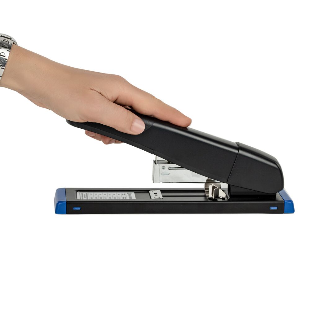 Степлер МОЩНЫЙ до 100 листов BRAUBERG "Heavy Duty Extra", скобы № 24/6-23/13