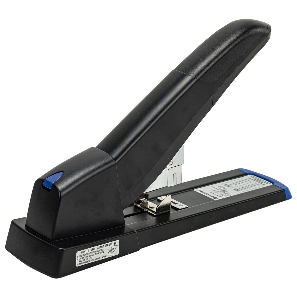 Степлер МОЩНЫЙ до 210 листов BRAUBERG "Heavy Duty Extra", скобы № 24/6-23/24