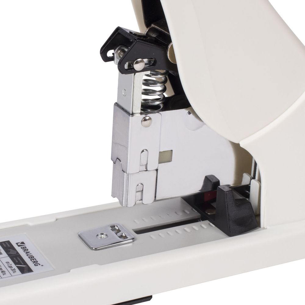 Степлер ЭНЕРГОСБЕРЕГАЮЩИЙ МОЩНЫЙ №24/6-23/17 BRAUBERG "Easy Press", до 120 листов, БЕЗ УСИЛИЙ