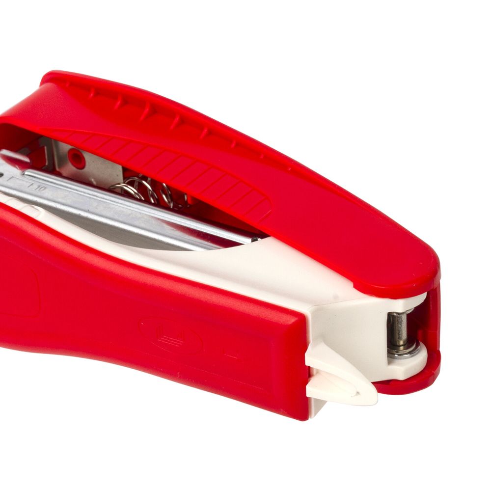 Степлер №10 BRAUBERG "METROPOLIS", до 20 листов, с антистеплером, ассорти