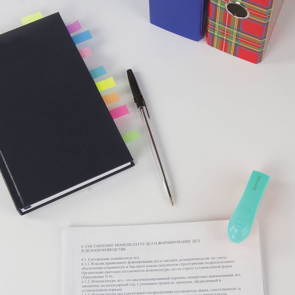 Степлер №10 BRAUBERG "Original", до 12 листов, с антистеплером, бирюзовый