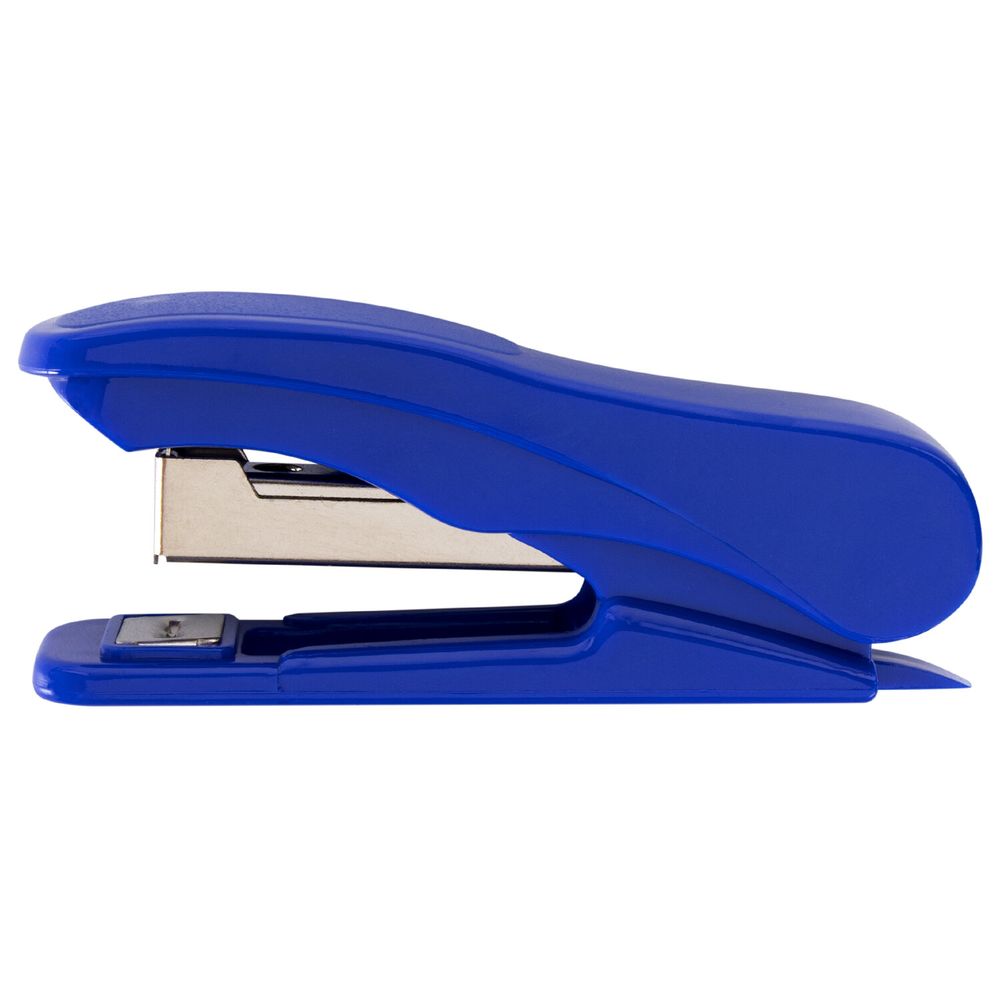 Степлер №10 STAFF "EVERYDAY", до 12 листов, с антистеплером, синий