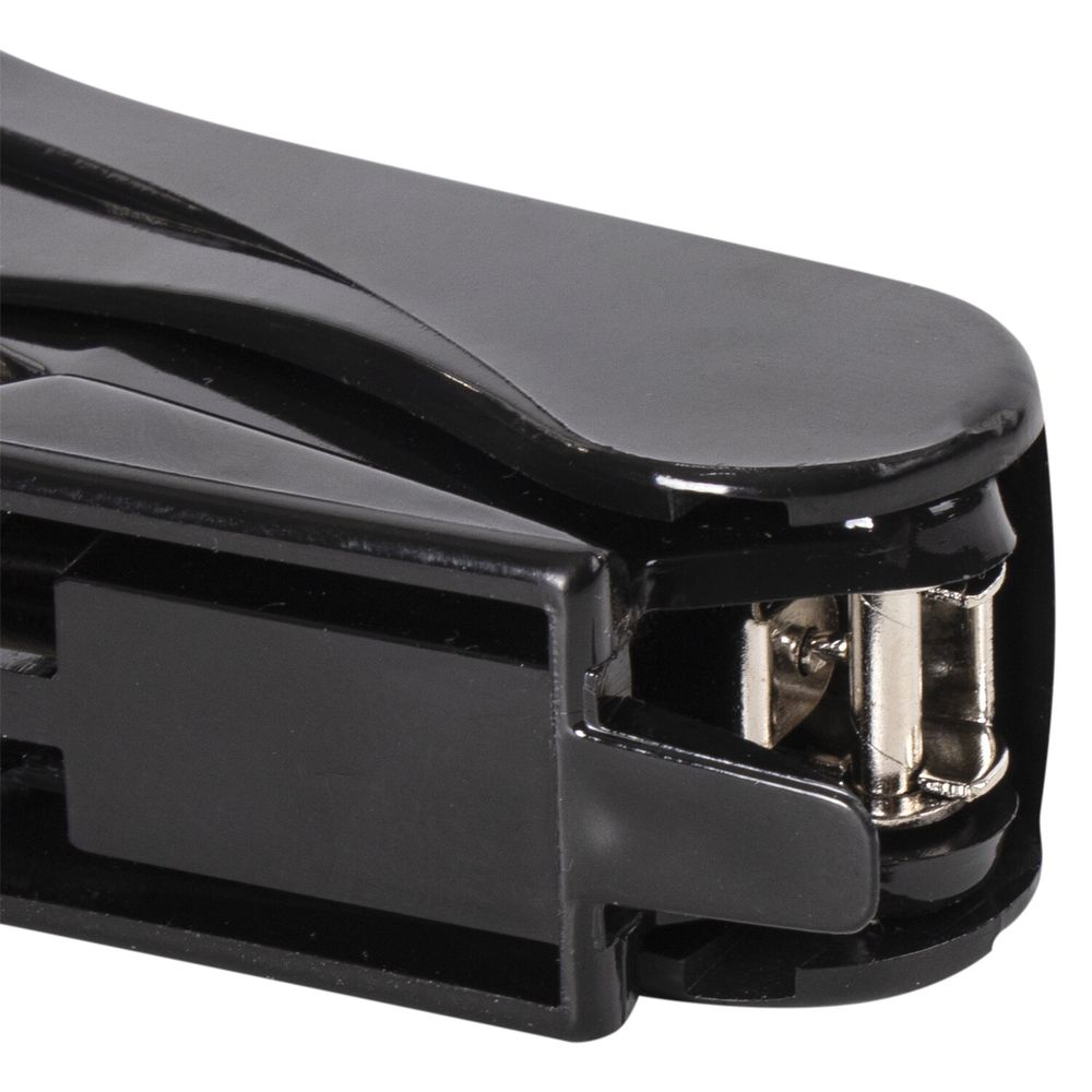 Степлер №10 STAFF "EVERYDAY", до 12 листов, с антистеплером, черный