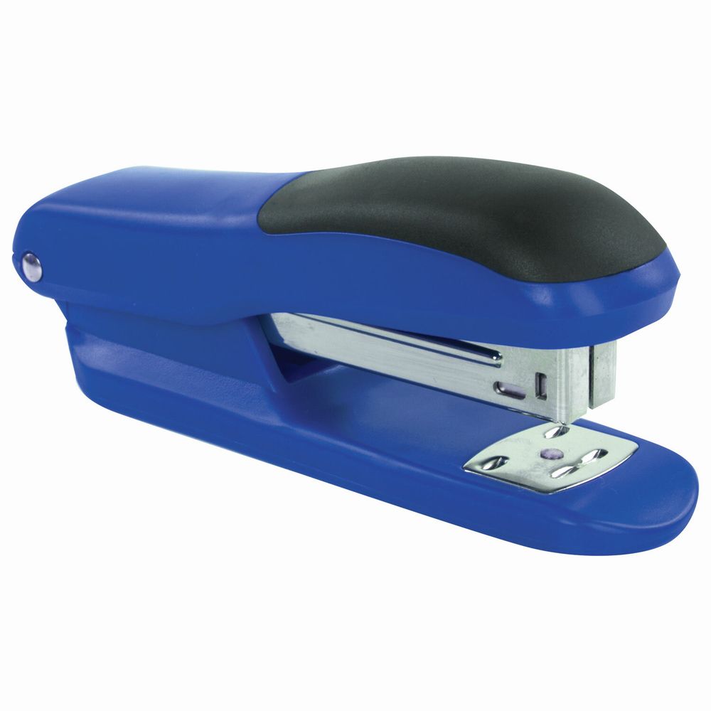 Степлер №24/6, 26/6 BRAUBERG "SX-39", до 25 листов, синий