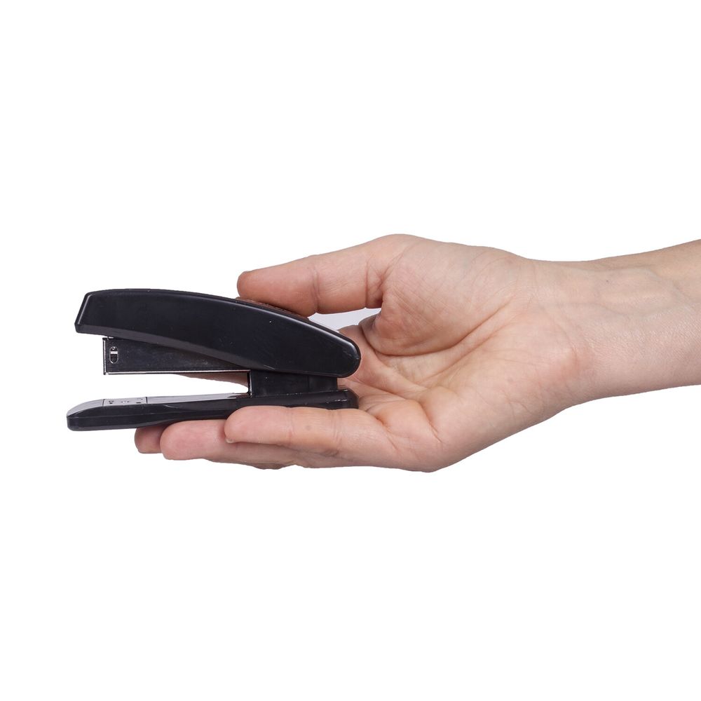 Степлер №24/6, 26/6 STAFF "Basic", до 20 листов, черный