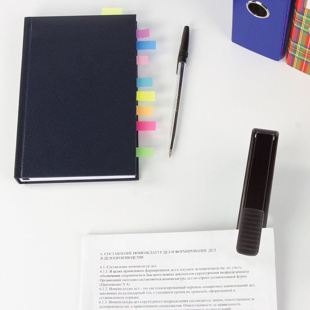 Степлер №24/6, 26/6 металлический BRAUBERG "Office", до 30 листов, полнозагрузочный, черный