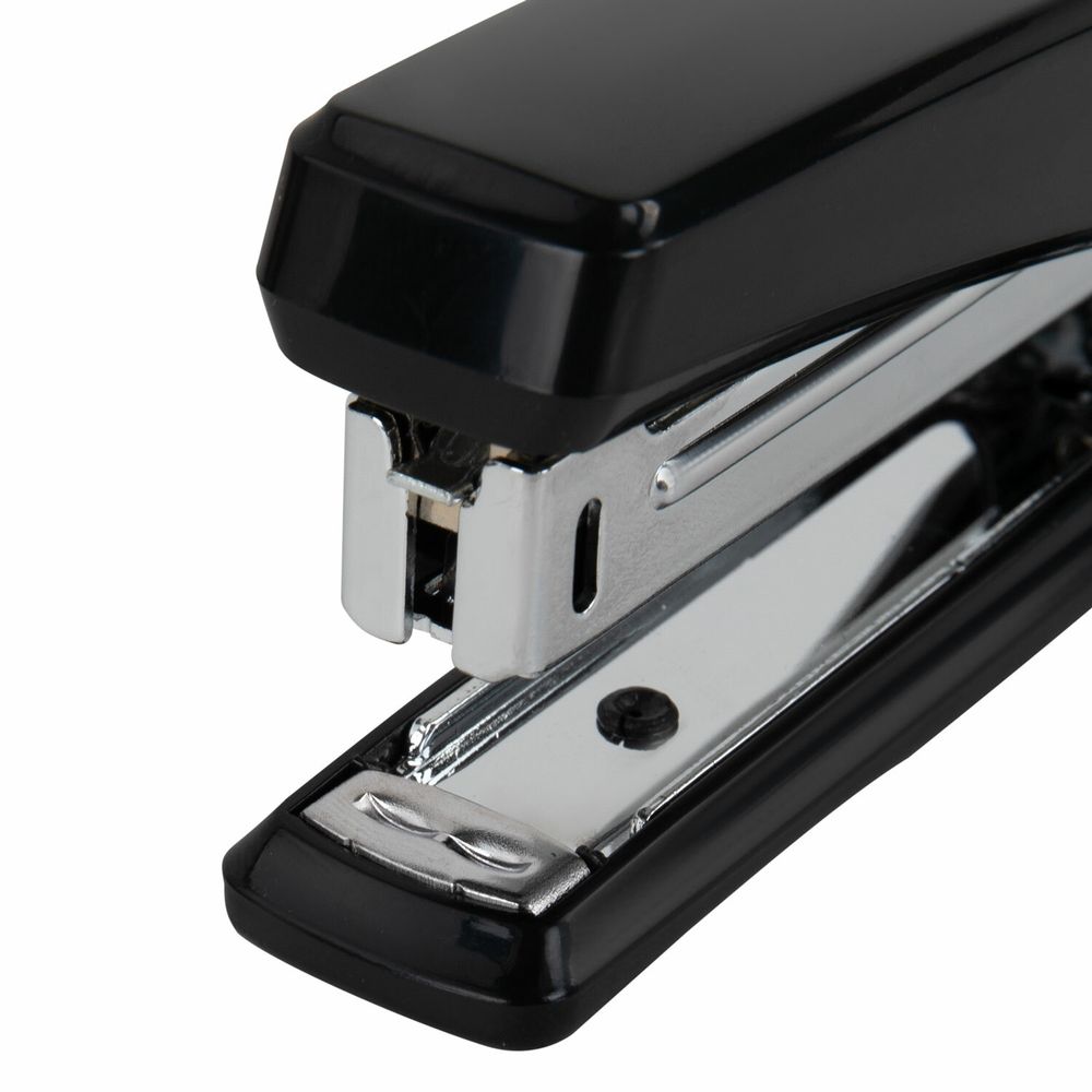 Степлер №10 BRAUBERG "Standard", до 20 листов, черный