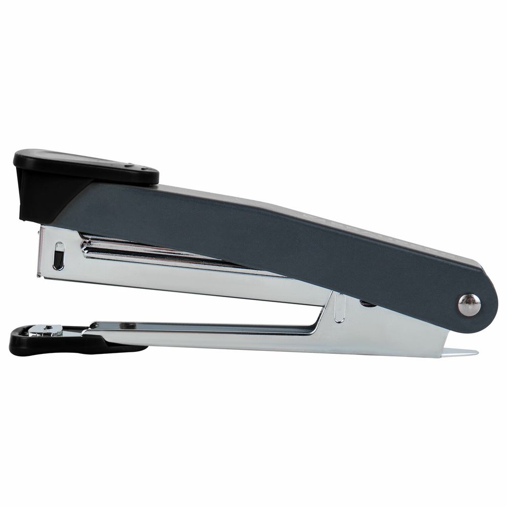 Степлер №10 металлический BRAUBERG "UNIVERSAL GT", до 16 листов, с антистеплером, черный