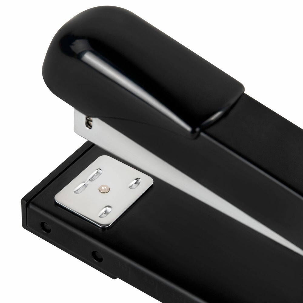 Степлер брошюровочный №24/6, 26/6 STAFF "Manager", до 25 листов, черный