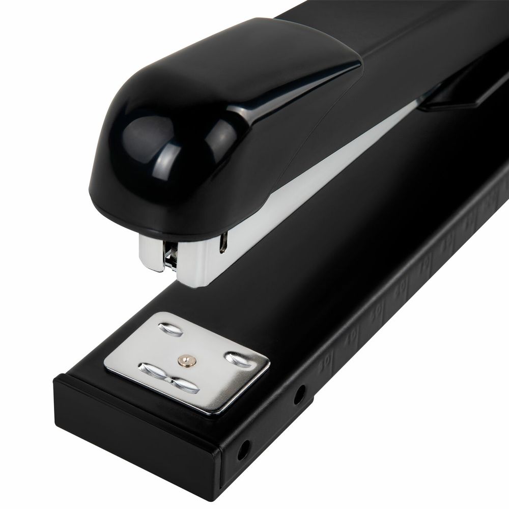 Степлер брошюровочный №24/6, 26/6 STAFF "Manager", до 25 листов, черный