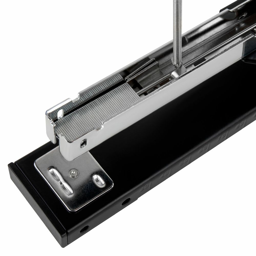 Степлер брошюровочный №24/6, 26/6 STAFF "Manager", до 25 листов, черный