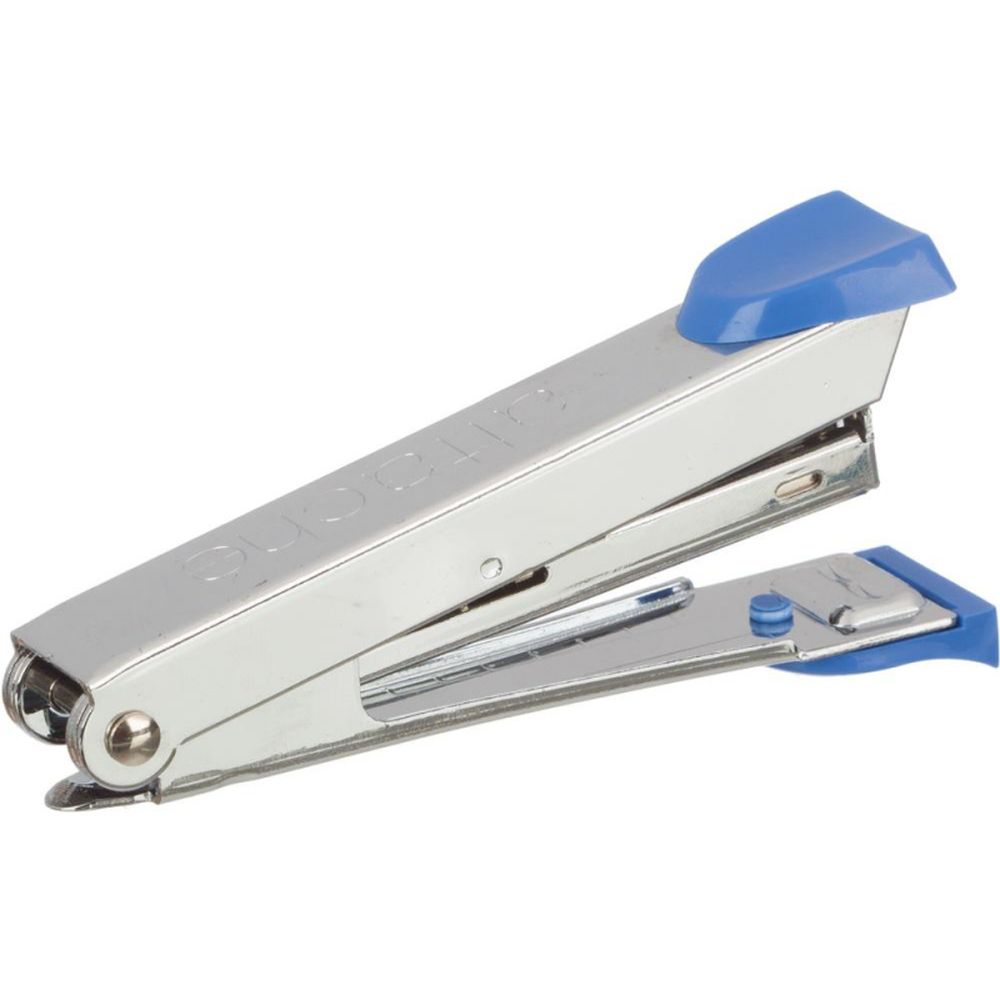 Степлер 10 листов 8208 №10, синий