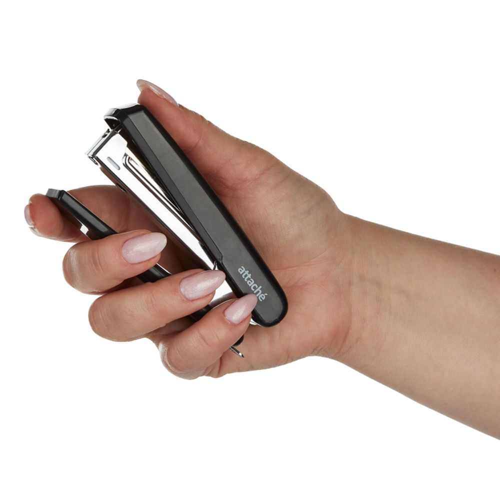 Степлер Attache 8209, до 12 листов, №10, черный