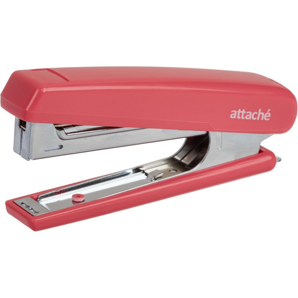 Степлер 15 листов Attache 8209 №10, красный