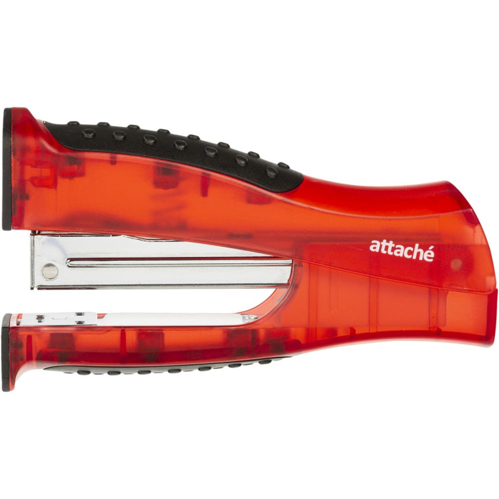 Степлер 20 листов ATTACHE 9918, 24/6-26/6, вертикальный, красный