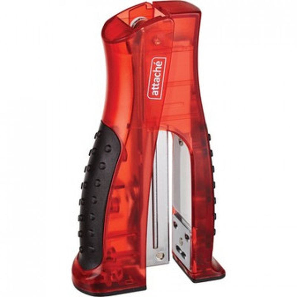 Степлер 20 листов ATTACHE 9918, 24/6-26/6, вертикальный, красный