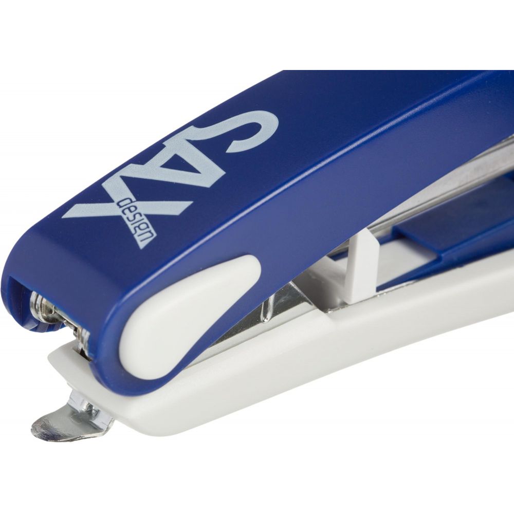 Степлер 20 листов SAX 519 №10, синий