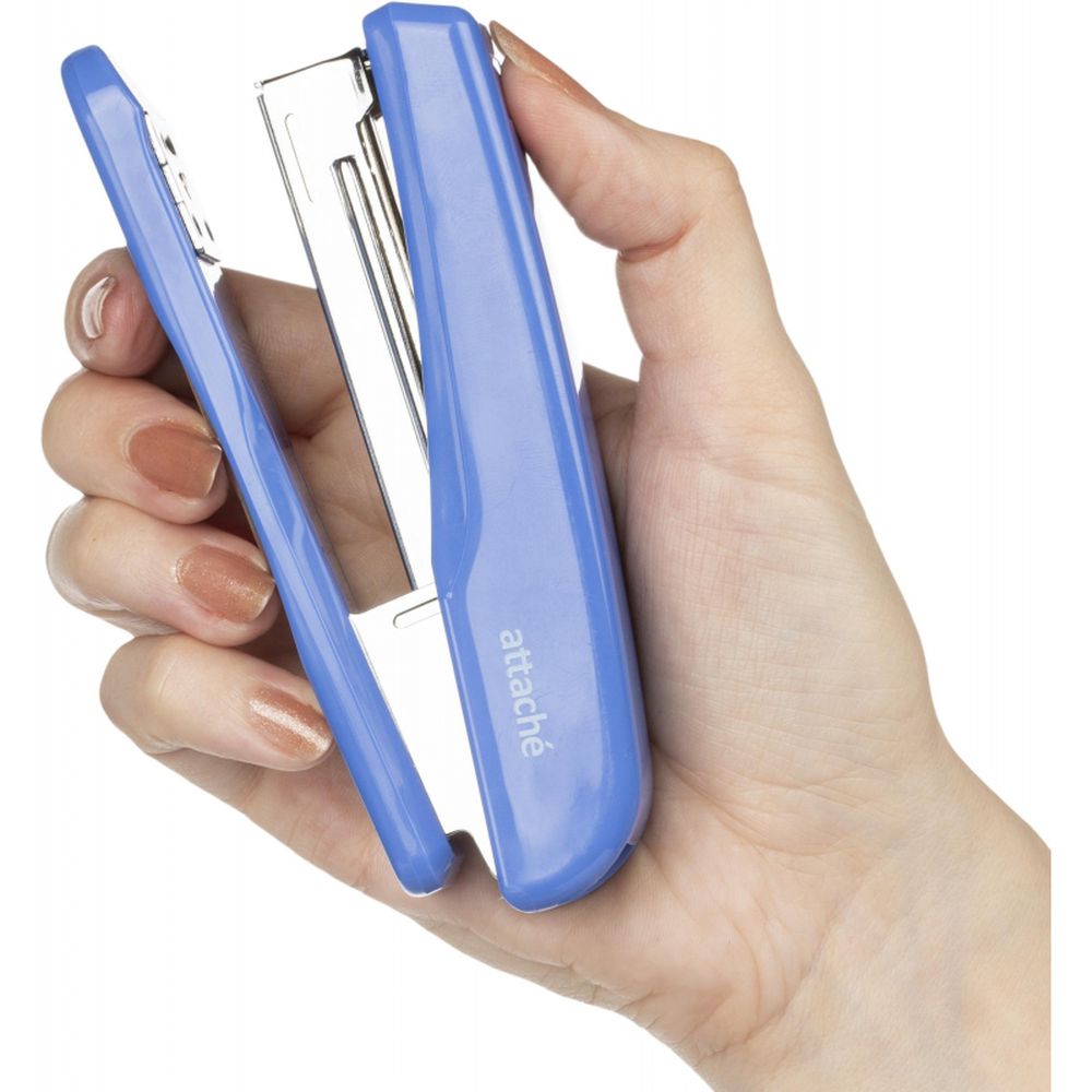 Степлер 25 листов ATTACHE YF9949, 24/6-26/6, синий