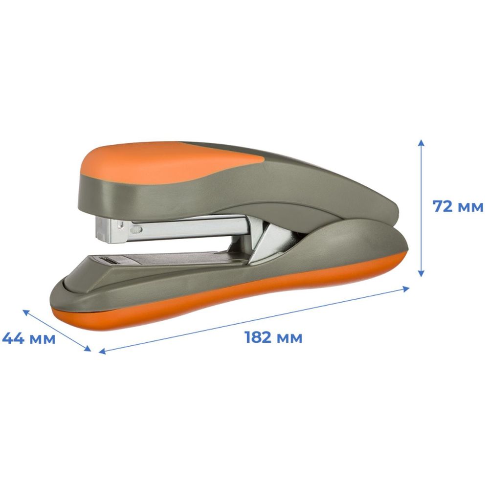 Степлер 30 листов RG PS-273F, 24/6, серый