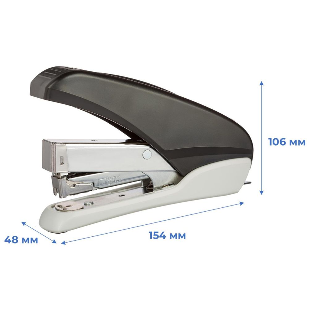 Степлер 40 листов SAX 170, 24/6, черный