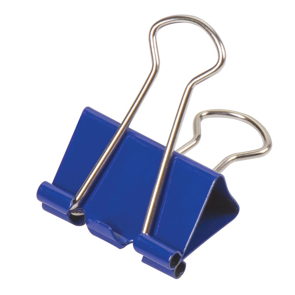 Зажимы для бумаг BRAUBERG, КОМПЛЕКТ 12 шт., 32 мм, на 140 листов, цветные, картонная коробка