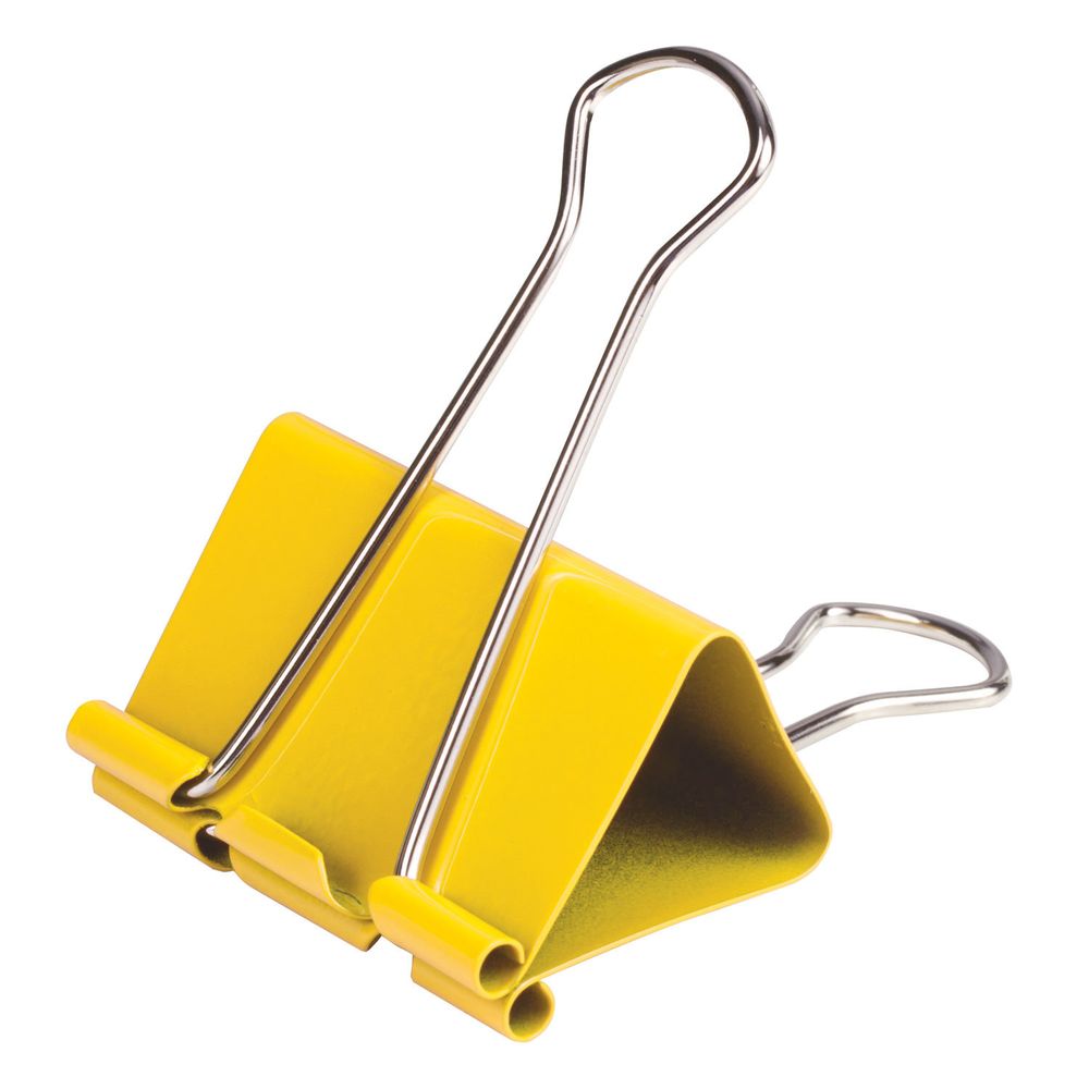 Зажимы для бумаг BRAUBERG, КОМПЛЕКТ 12 шт., 41 мм, на 200 листов, цветные, картонная коробка