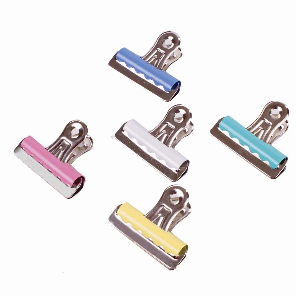 Зажимы-бульдоги для бумаг большие BRAUBERG, КОМПЛЕКТ 10 шт., 57 мм, на 90 листов, картонная коробка