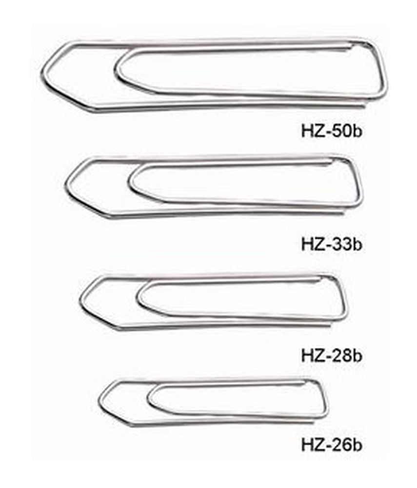 Скрепки Kw-Trio HZ-50B оцинкованные домик 50мм (упак.:100шт) картонная коробка