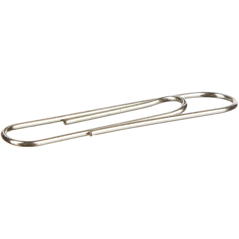 Скрепки никелированные Kores, 33 мм, 100 шт.