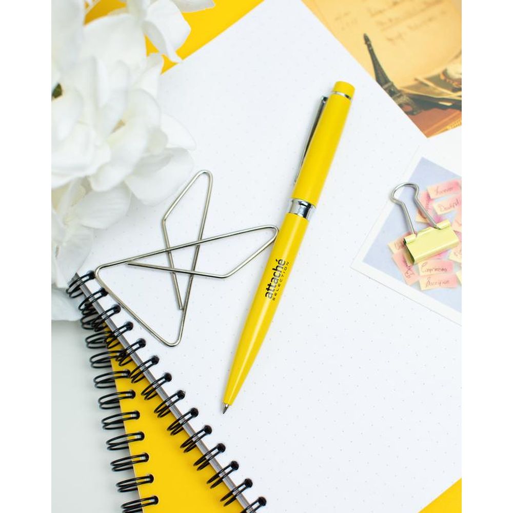 Скрепки "бабочка" ATTACHE 401, никель, 12шт/уп