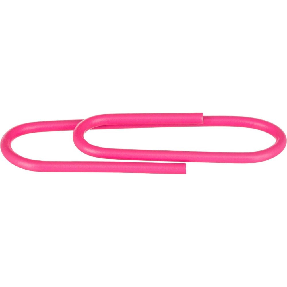 Скрепки 28 мм ATTACHE С28-100П, цветные, 100шт/уп