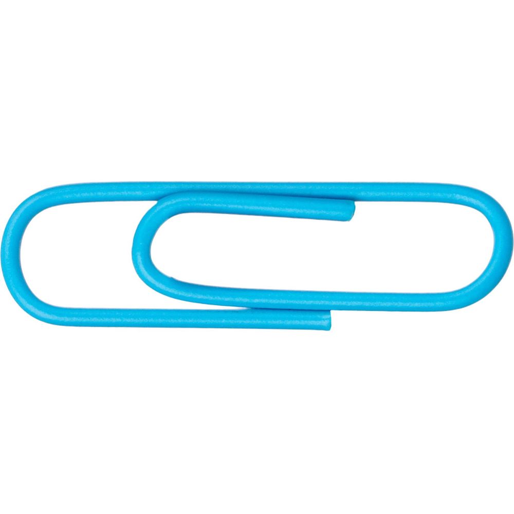 Скрепки 28 мм ATTACHE С28-100П, цветные, 100шт/уп