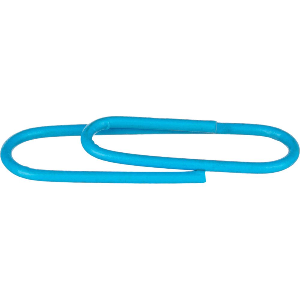 Скрепки 28 мм ATTACHE, цветные, 100шт/уп, короб с подвесом