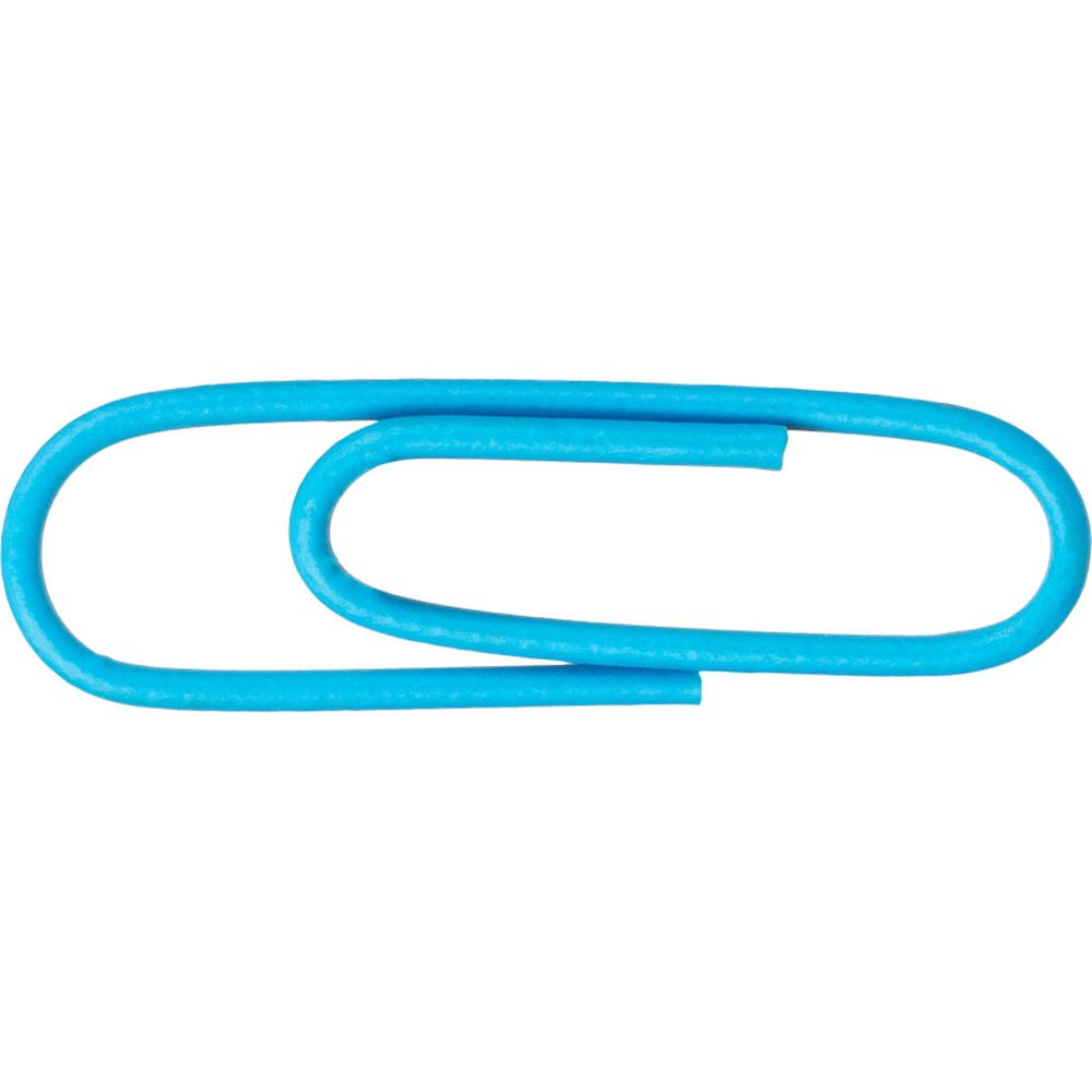 Скрепки 28 мм ATTACHE, цветные, 100шт/уп, короб с подвесом