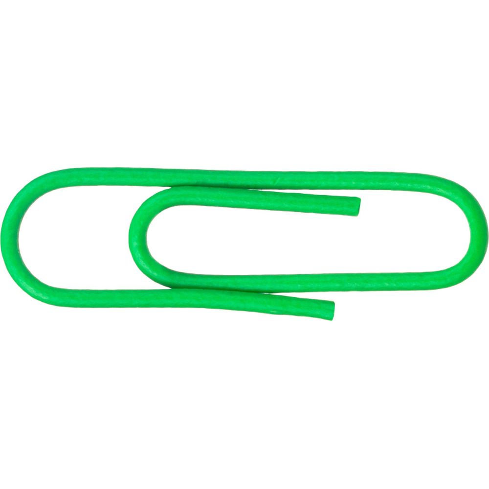 Скрепки 28 мм ATTACHE, цветные, 100шт/уп, короб с подвесом