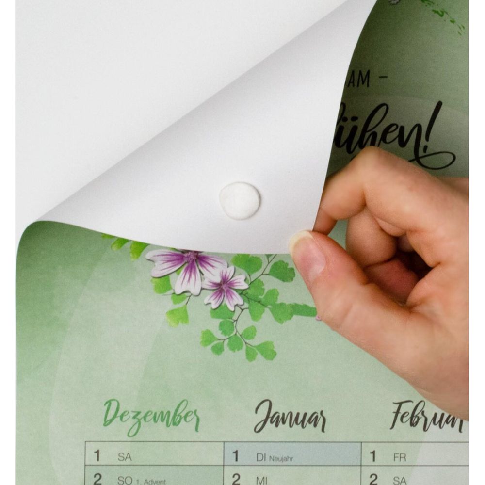 Масса клеящая Kores Gum Fix, 6 полосок по 14 шт.