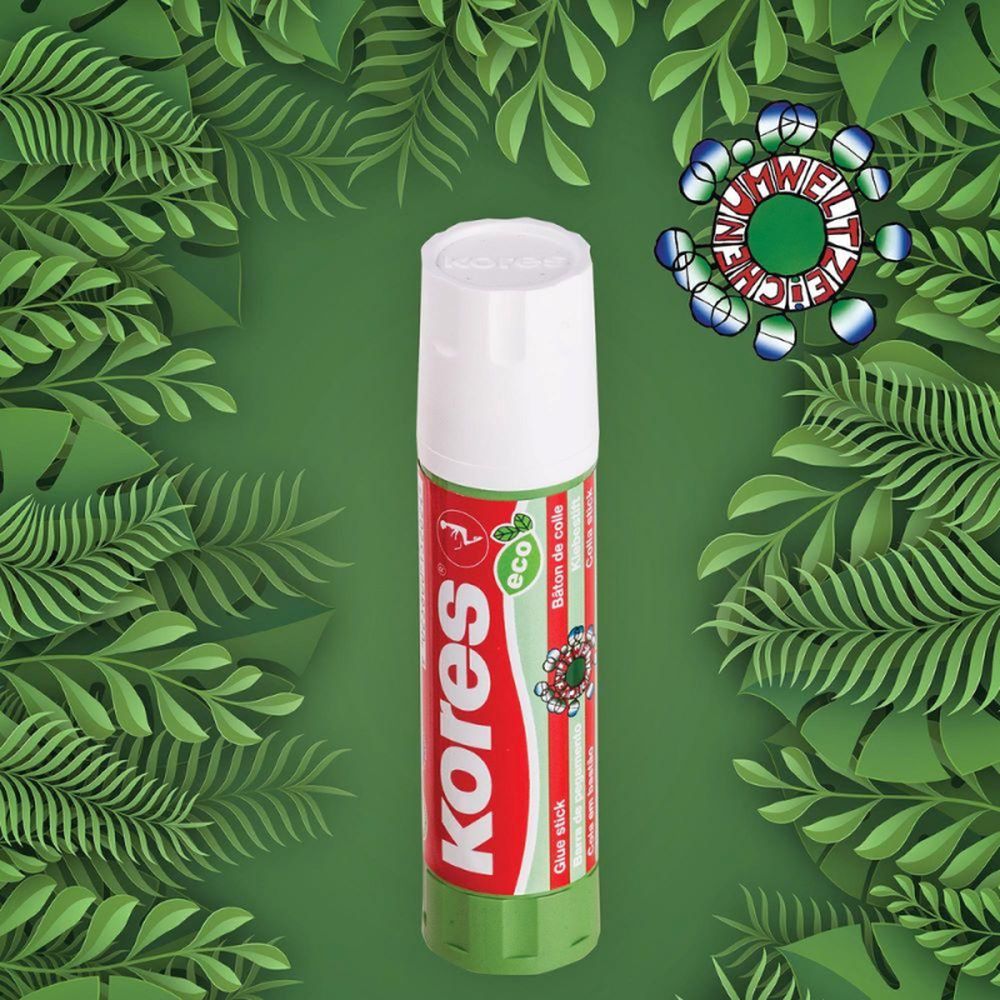 Клей-карандаш KORES 20г Glue-eco