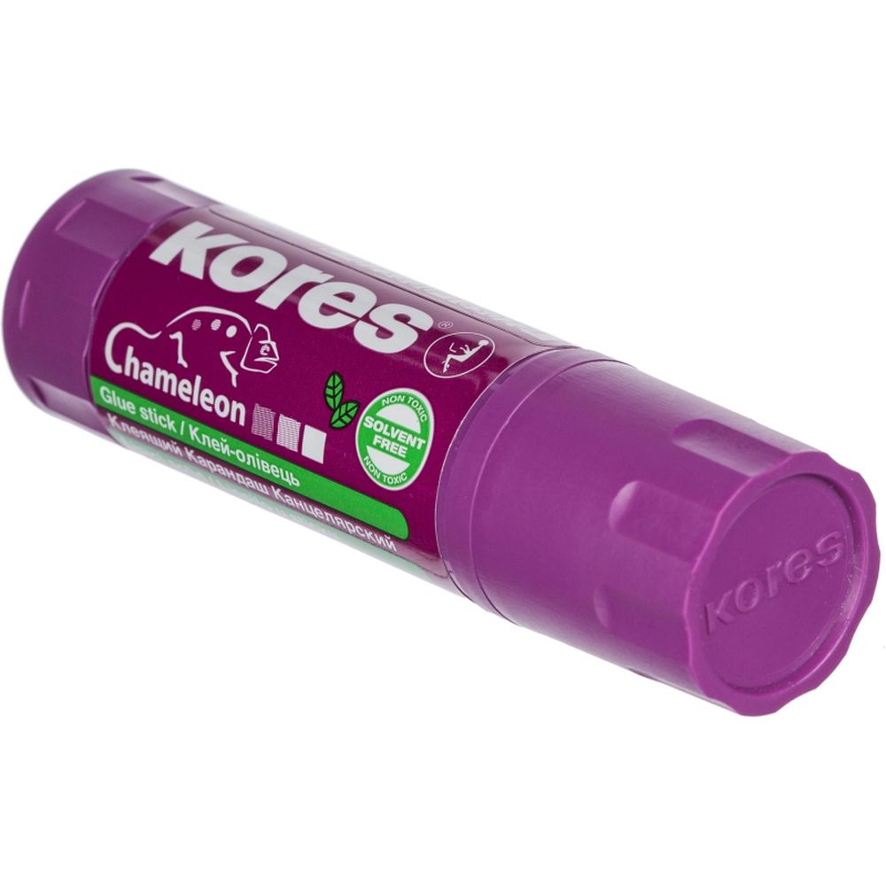 Клей-карандаш Kores Хамелеон (исчезает), 15 г