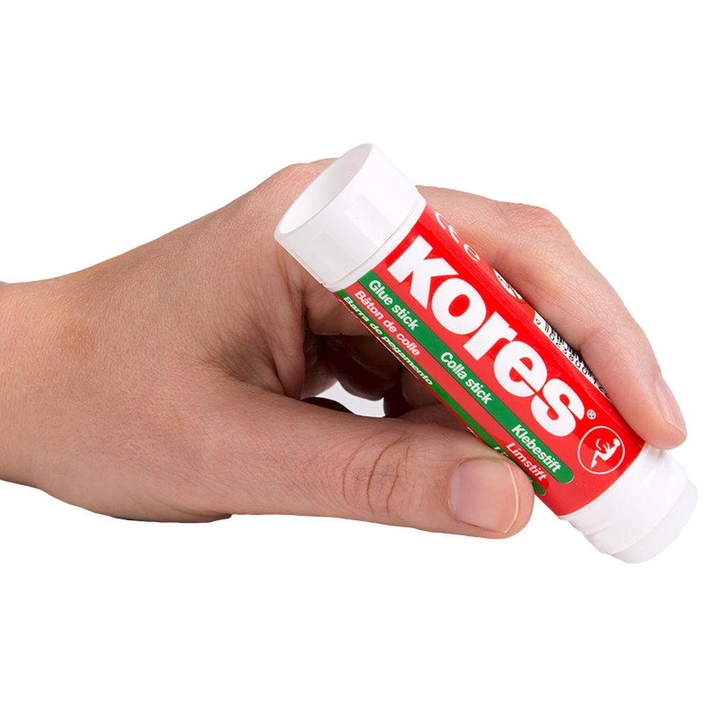 Клей-карандаш KORES 20гр, 4шт/уп