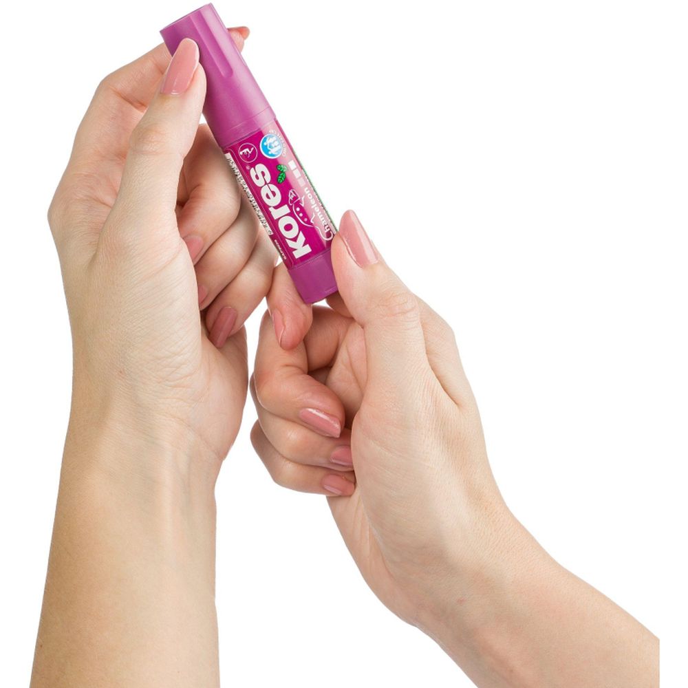 Клей-карандаш KORES 8г Chameleon (исчезающий цвет)