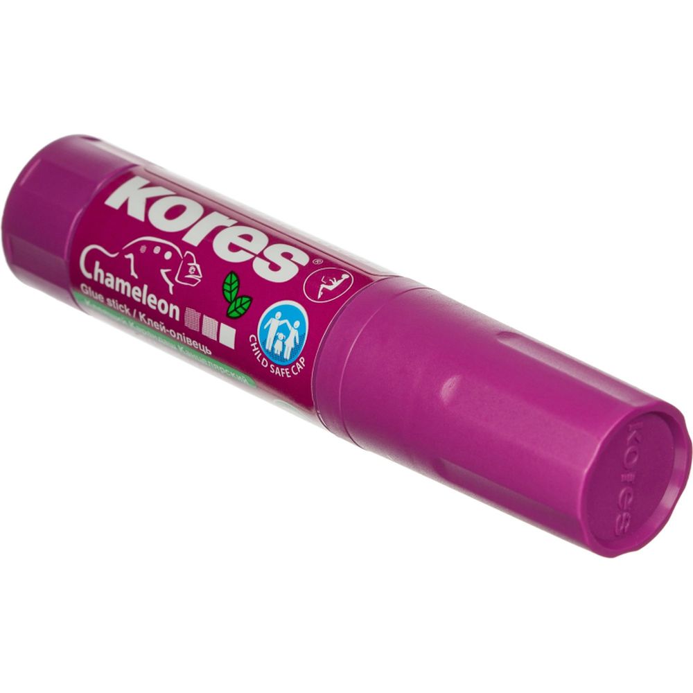 Клей-карандаш KORES 8г Chameleon (исчезающий цвет)