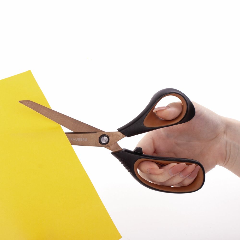 Ножницы BRAUBERG "Heavy Duty"