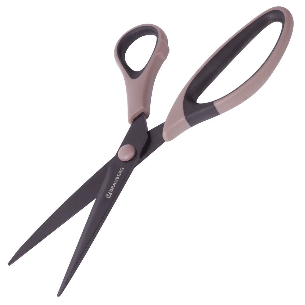 Ножницы BRAUBERG "Special" 216 мм, тефлоновое антискользящее покрытие, 2-х сторонняя заточка