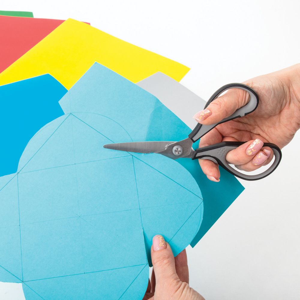 Ножницы BRAUBERG "SUPER", 175 мм, серо-черные, 2-х сторонняя заточка, эргономичные ручки