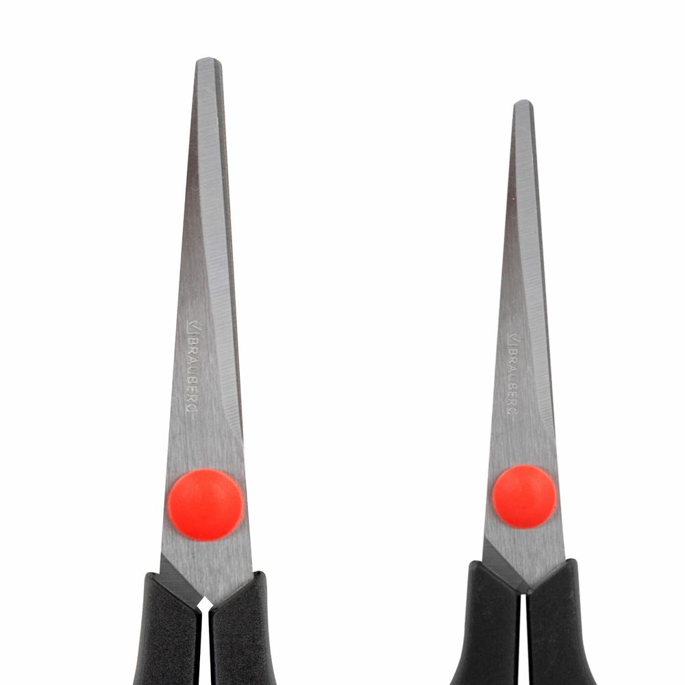Ножницы BRAUBERG SOFT GRIP НАБОР 5 штук (140, 170, 190, 220, 240 мм)