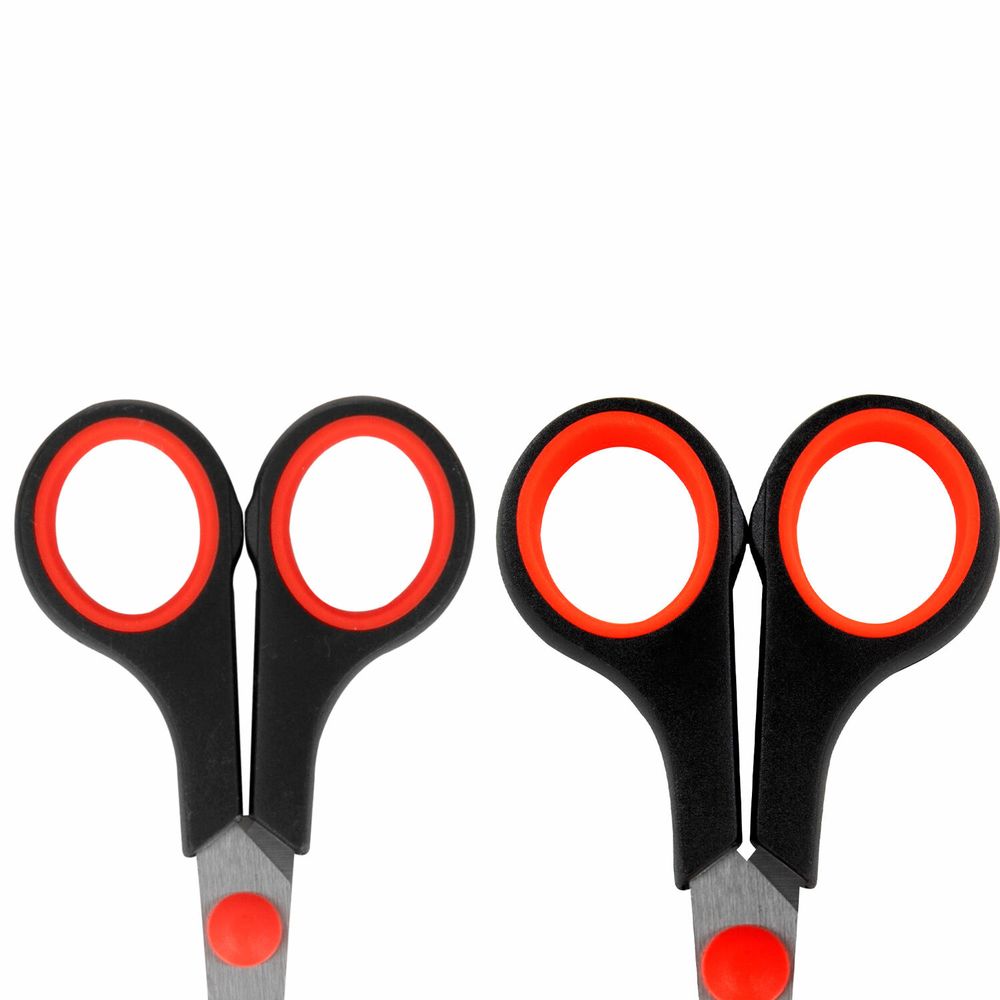 Ножницы BRAUBERG SOFT GRIP НАБОР 5 штук (140, 170, 190, 220, 240 мм)